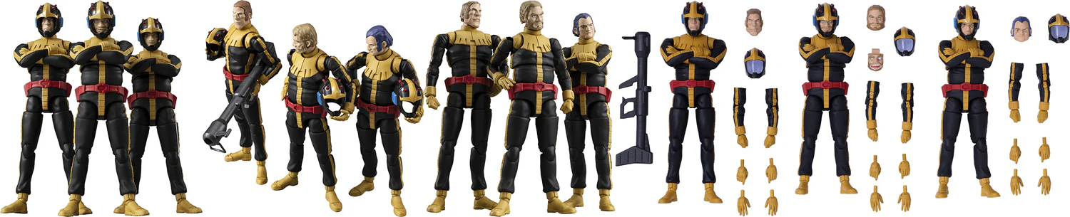 G.M.G. COLLECTION EX Mobile Suit Gundam Principality of Zeon Jet Stream Attack [with gift] - Image 2
