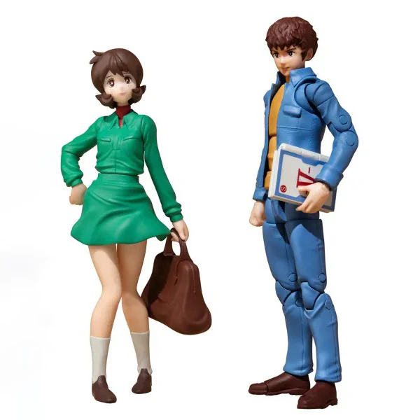 G.M.G. Earth Federation 07 Amuro Ray & Frau Bow - Image 2