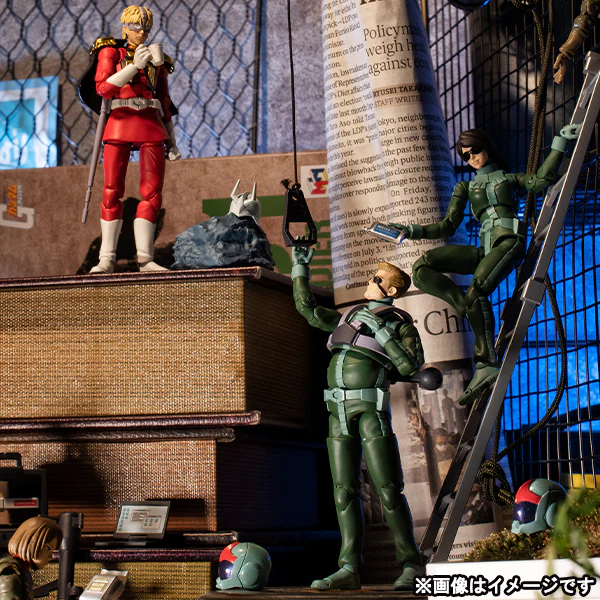 G.M.G. Mobile Suit Gundam Zeon Army Soldier 04 Standard Infantry - Image 10