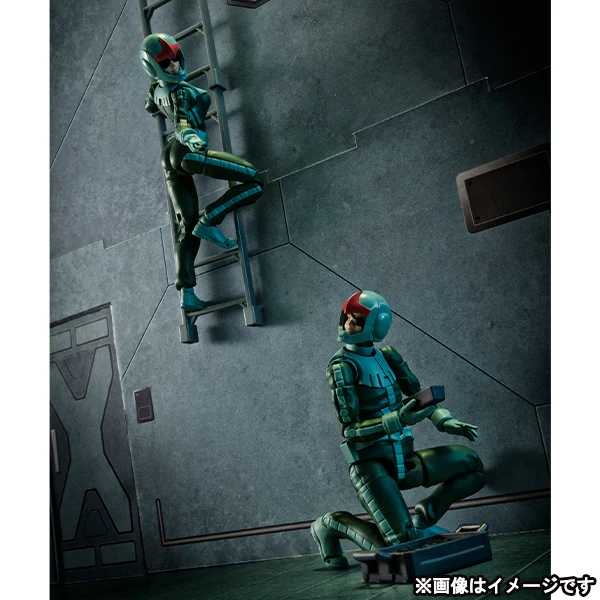 G.M.G. Mobile Suit Gundam Zeon Army Soldier 04 Standard Infantry - Image 14