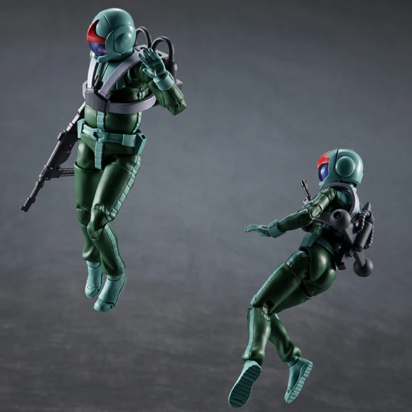 G.M.G. Mobile Suit Gundam Zeon Army Soldier 04 Standard Infantry - Image 8