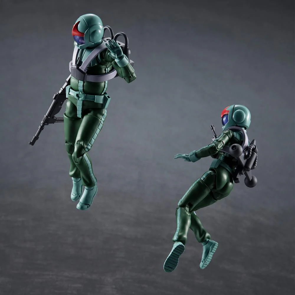 G.M.G. Mobile Suit Gundam Zeon Army Soldier Standard Infantry & Char Aznable Set [set of with gift] - Image 11