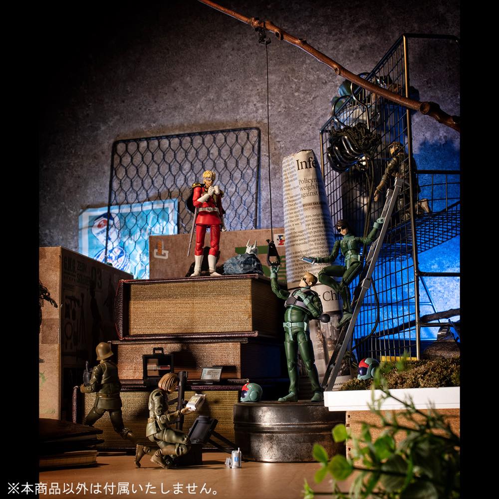 G.M.G. Mobile Suit Gundam Zeon Army Soldier Standard Infantry & Char Aznable Set [set of with gift] - Image 16