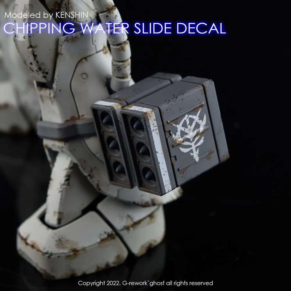 G-REWORK Chipping Decal EFF 01 White - Image 6