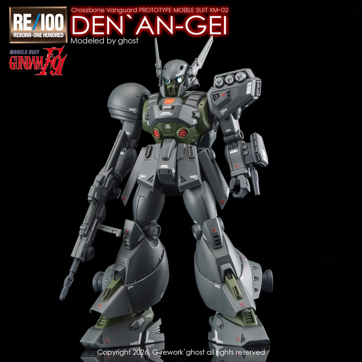 G-REWORK Decal CD-RE19 RE/100 Den'an-Gei - Image 4