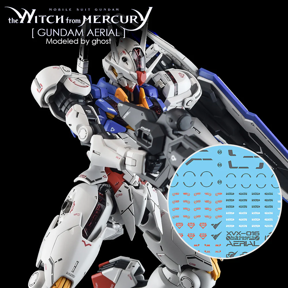 G-REWORK Decal WMFM1 Full Mechanics Gundam Aerial