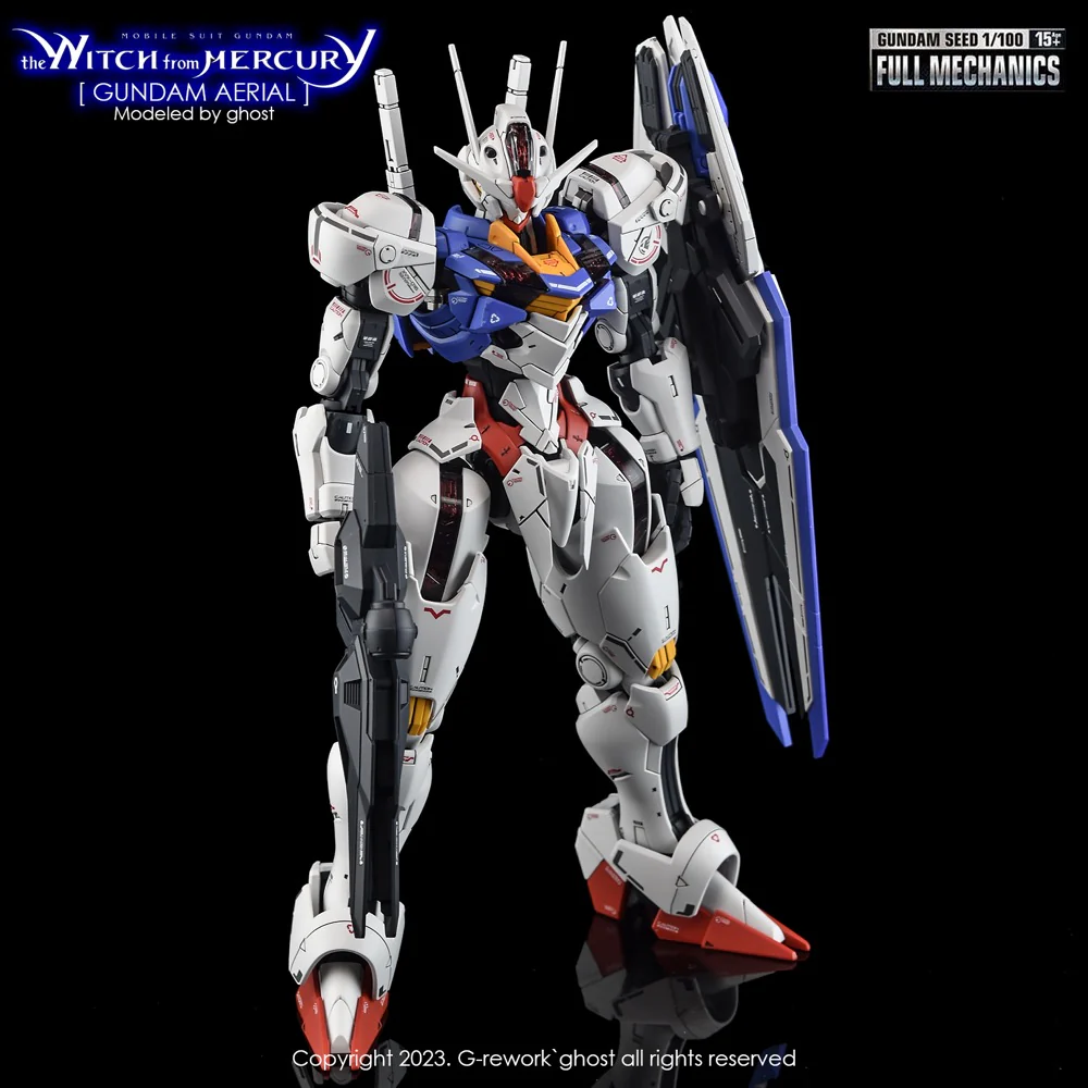 G-REWORK Decal WMFM1 Full Mechanics Gundam Aerial - Image 10