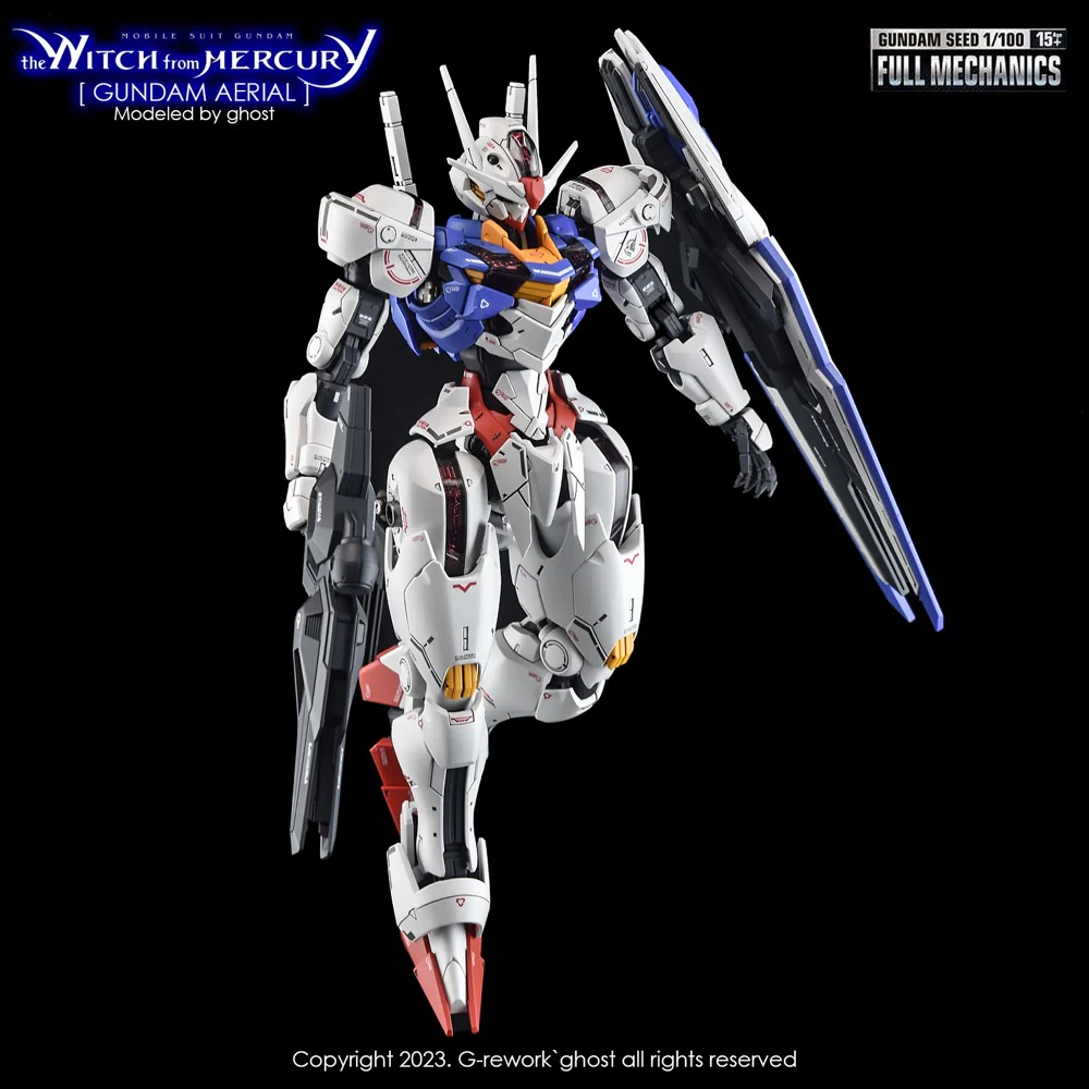 G-REWORK Decal WMFM1 Full Mechanics Gundam Aerial - Image 11