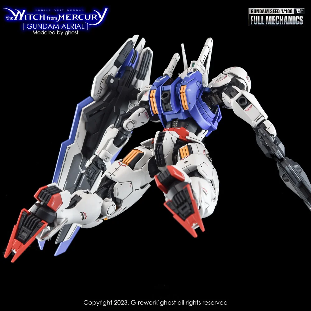 G-REWORK Decal WMFM1 Full Mechanics Gundam Aerial - Image 13
