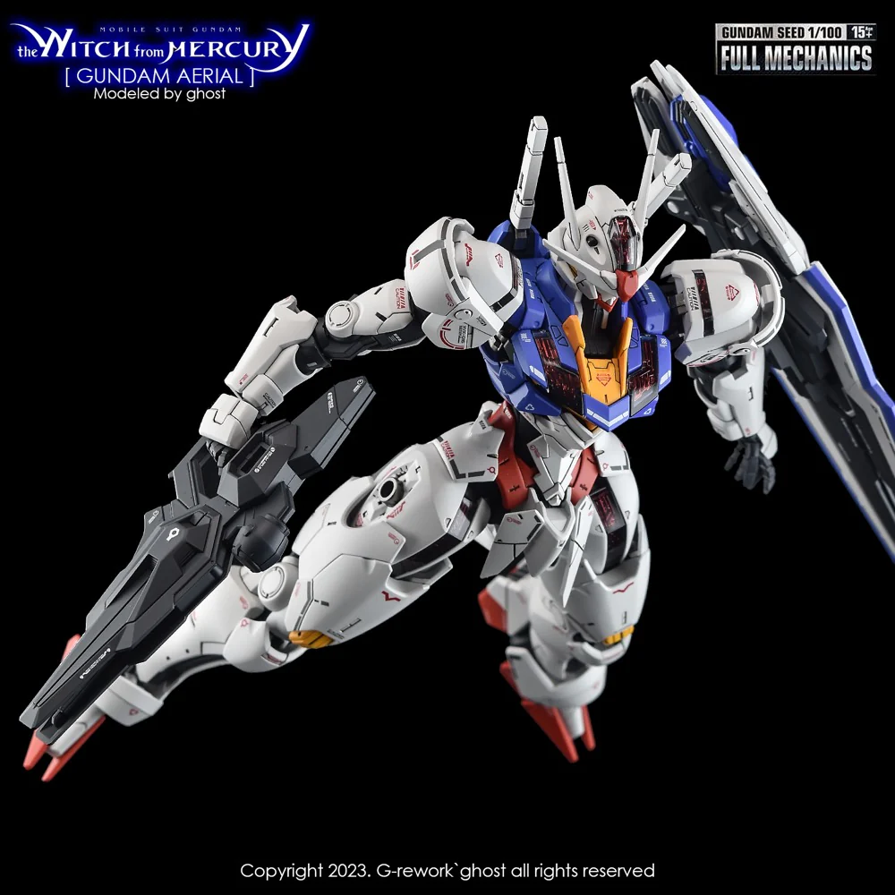 G-REWORK Decal WMFM1 Full Mechanics Gundam Aerial - Image 14