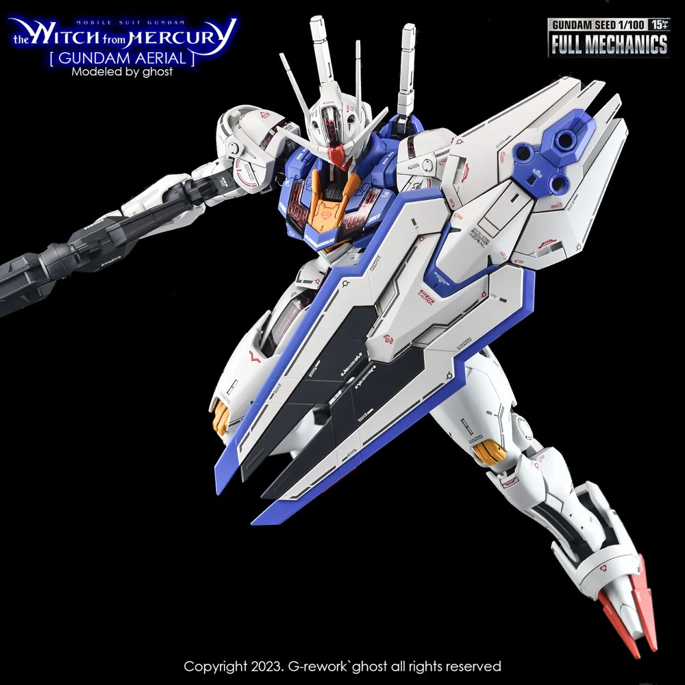 G-REWORK Decal WMFM1 Full Mechanics Gundam Aerial - Image 16