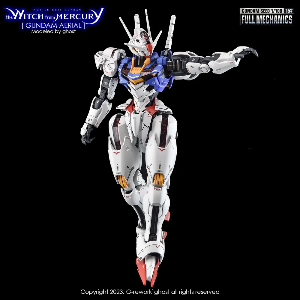 G-REWORK Decal WMFM1 Full Mechanics Gundam Aerial - Image 17