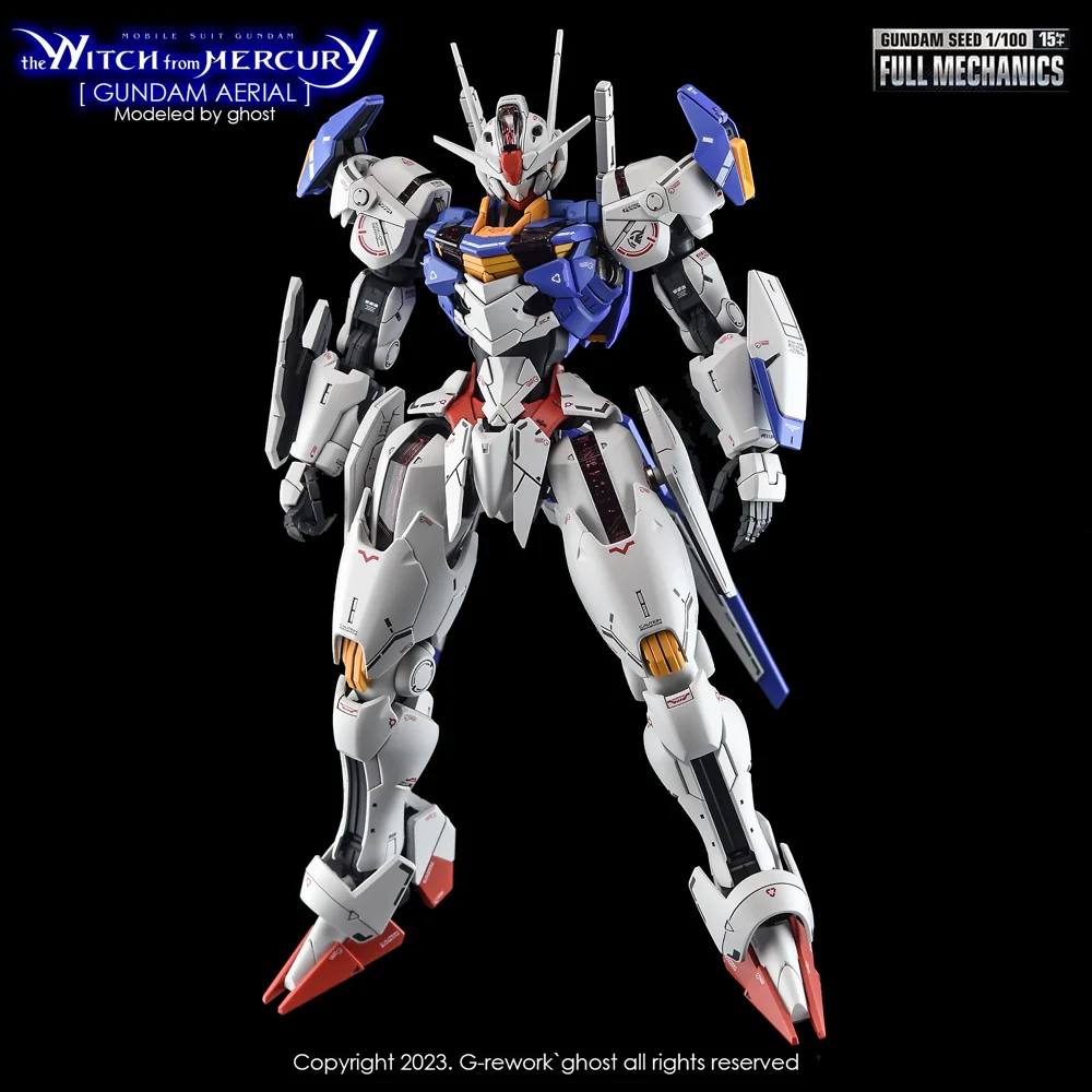 G-REWORK Decal WMFM1 Full Mechanics Gundam Aerial - Image 18