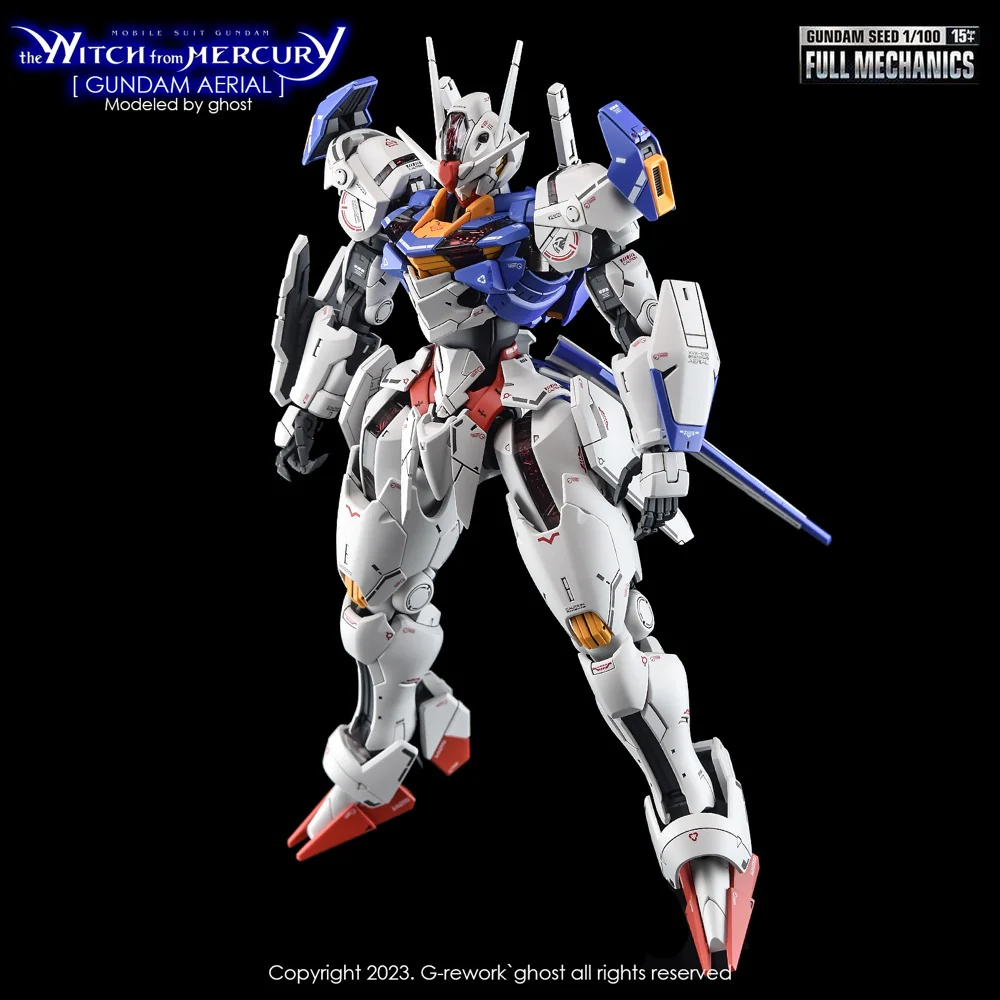 G-REWORK Decal WMFM1 Full Mechanics Gundam Aerial - Image 19
