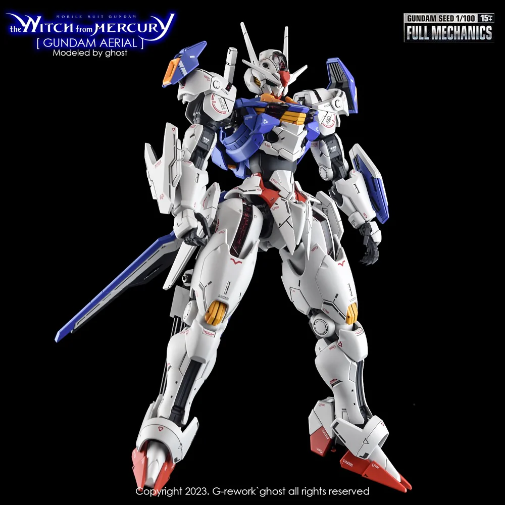 G-REWORK Decal WMFM1 Full Mechanics Gundam Aerial - Image 20