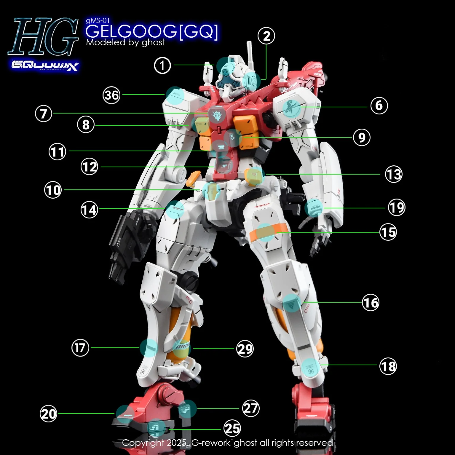 G-REWORK Decal GQ03 HG Gelgoog (Sugai) - Image 17