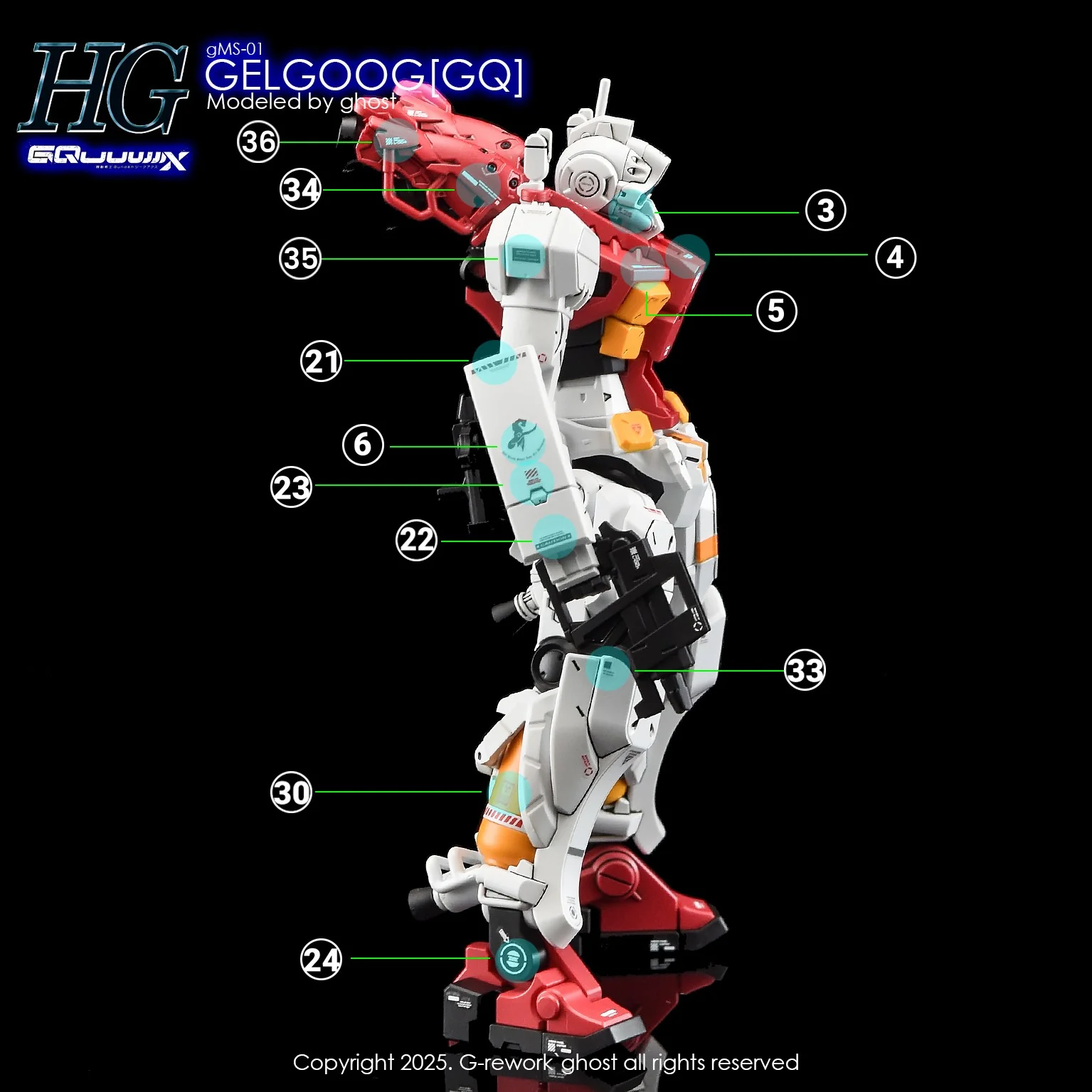 G-REWORK Decal GQ03 HG Gelgoog (Sugai) - Image 18