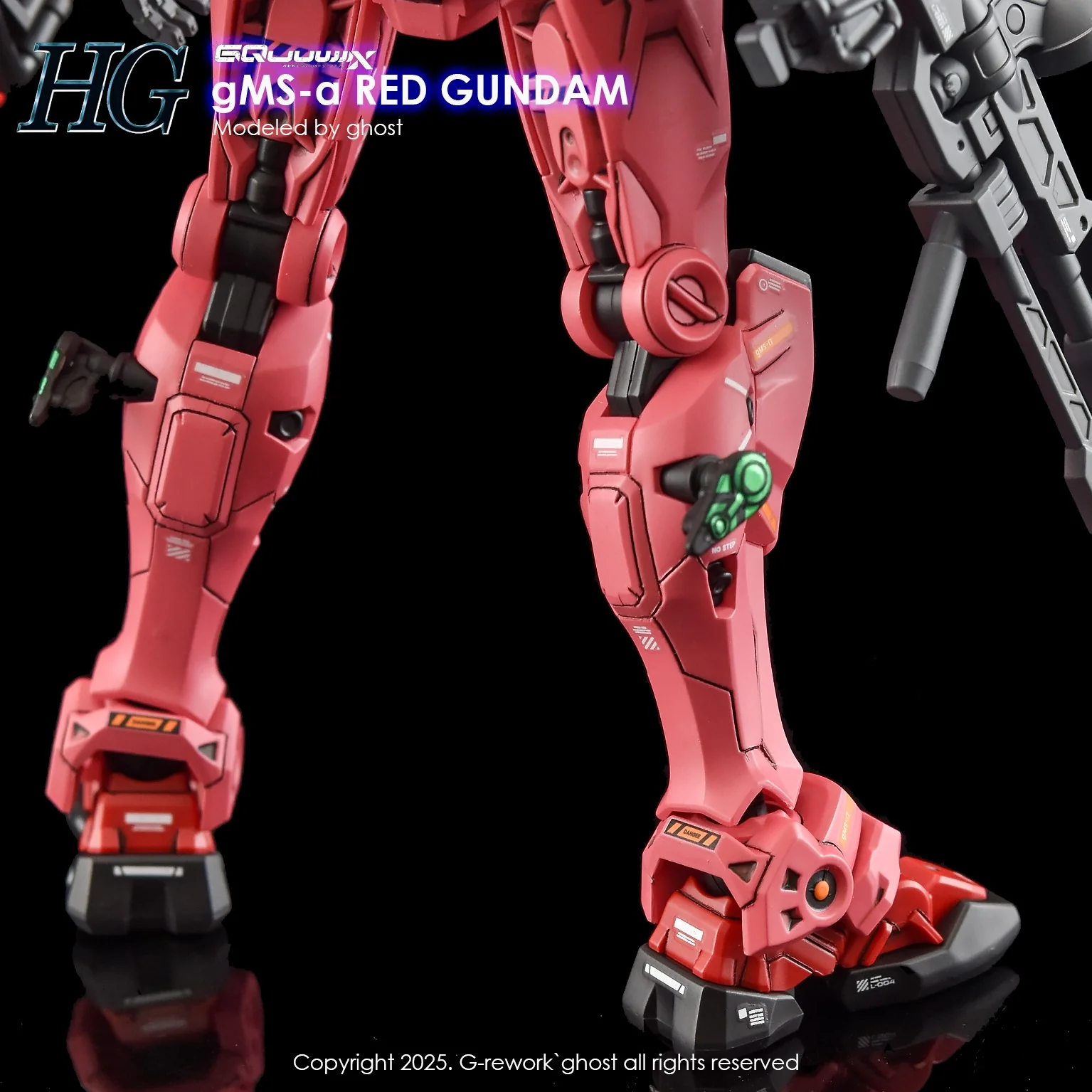 G-REWORK Decal GQ04 Red Gundam - Image 13