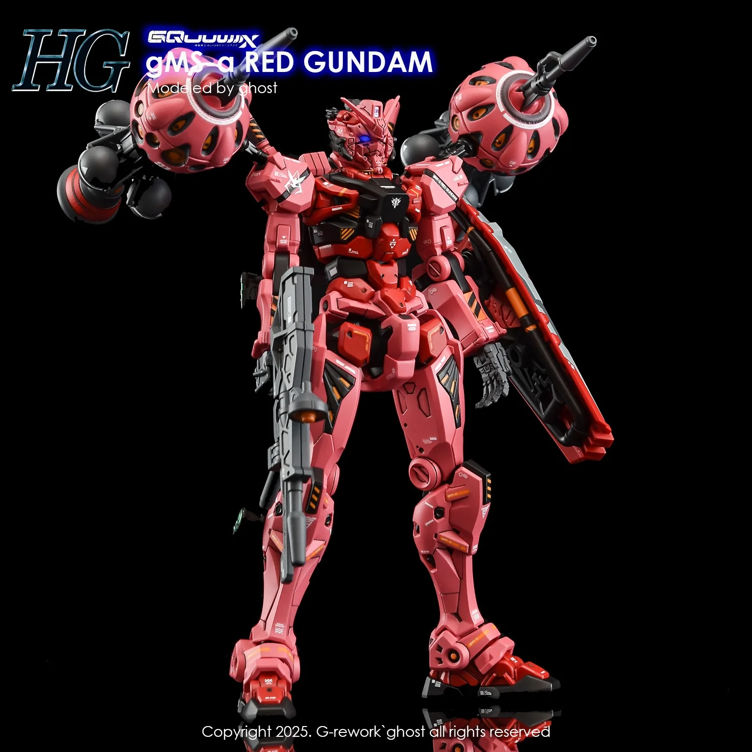 G-REWORK Decal GQ04 Red Gundam - Image 4