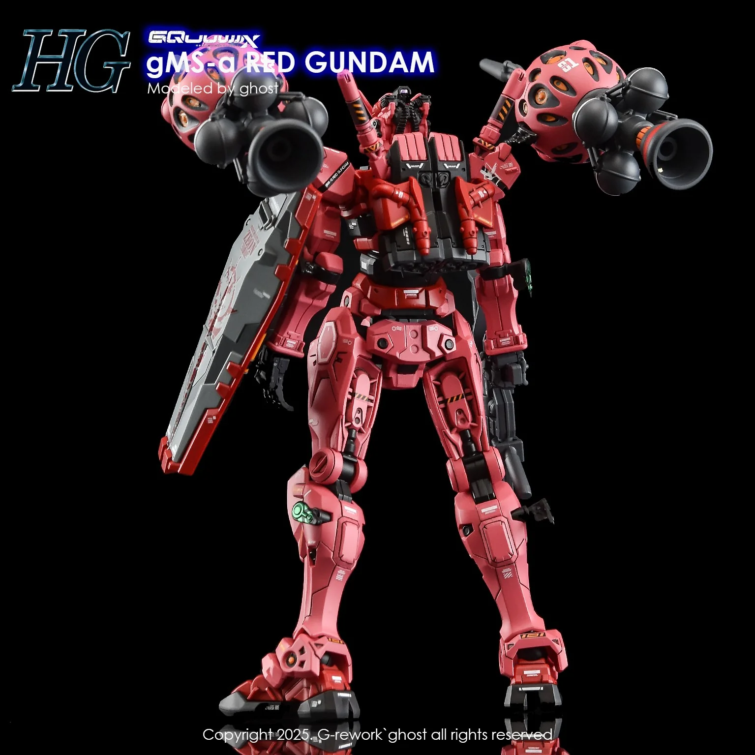 G-REWORK Decal GQ04 Red Gundam - Image 6