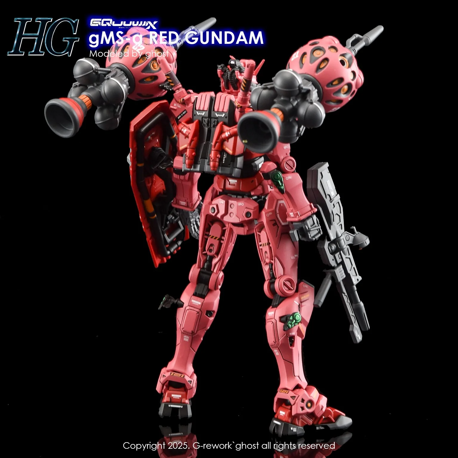 G-REWORK Decal GQ04 Red Gundam - Image 7