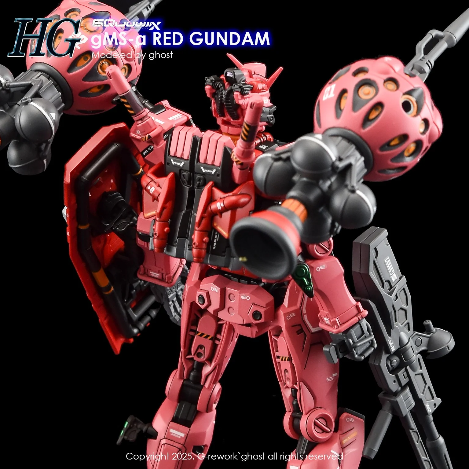 G-REWORK Decal GQ04 Red Gundam - Image 8