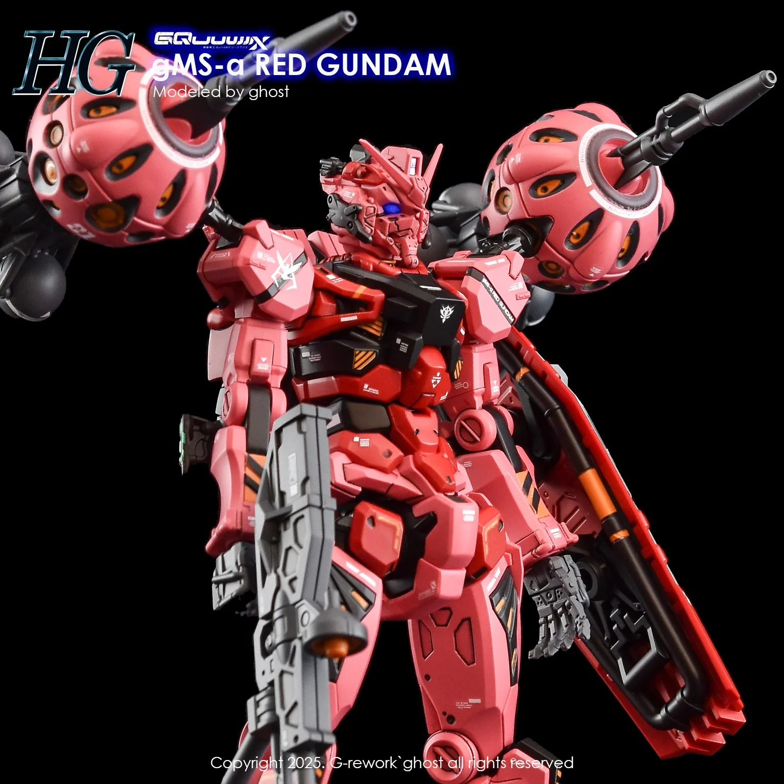 G-REWORK Decal GQ04 Red Gundam - Image 9