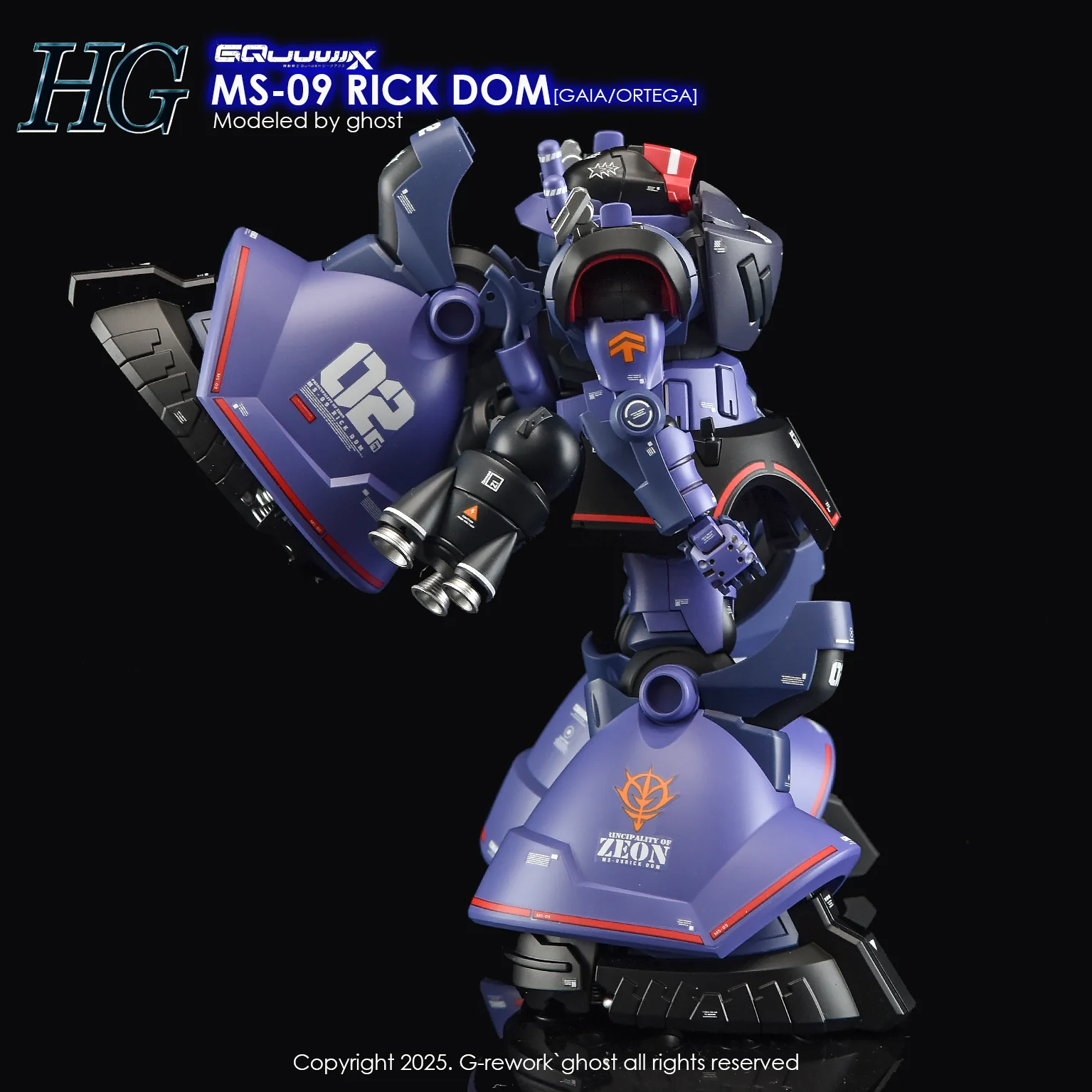 G-REWORK Decal H-GQ08 HG Rick Dom (GQX) - Image 10