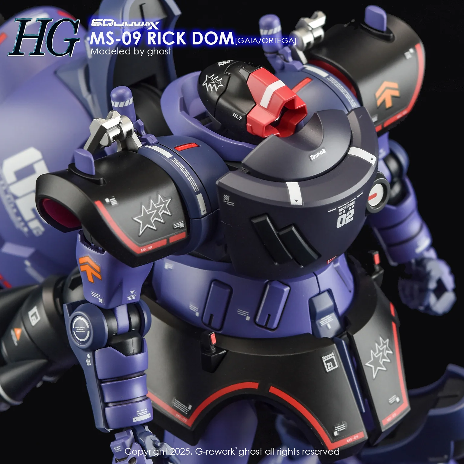 G-REWORK Decal H-GQ08 HG Rick Dom (GQX) - Image 11