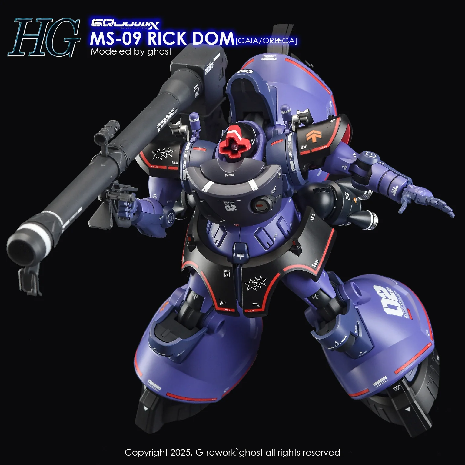 G-REWORK Decal H-GQ08 HG Rick Dom (GQX) - Image 14