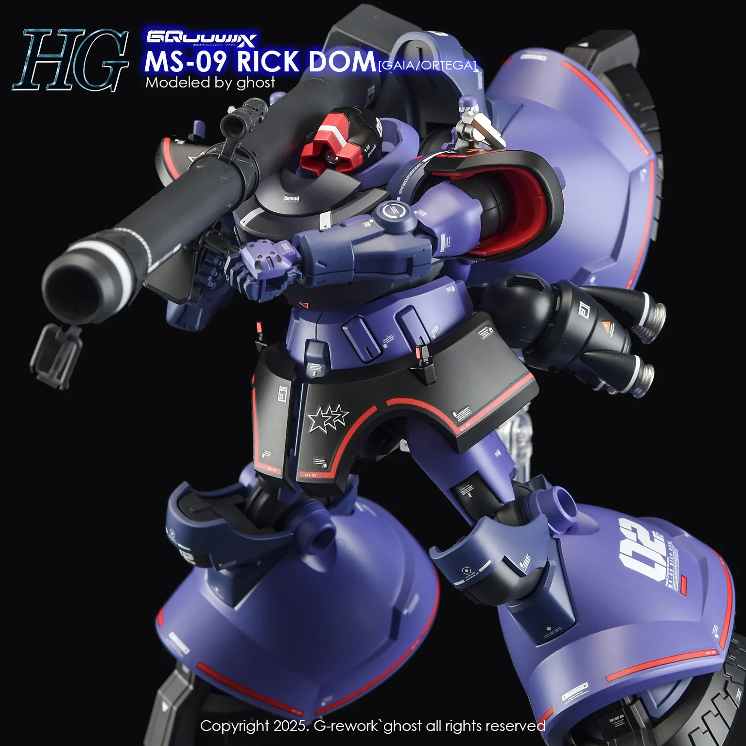 G-REWORK Decal H-GQ08 HG Rick Dom (GQX) - Image 16