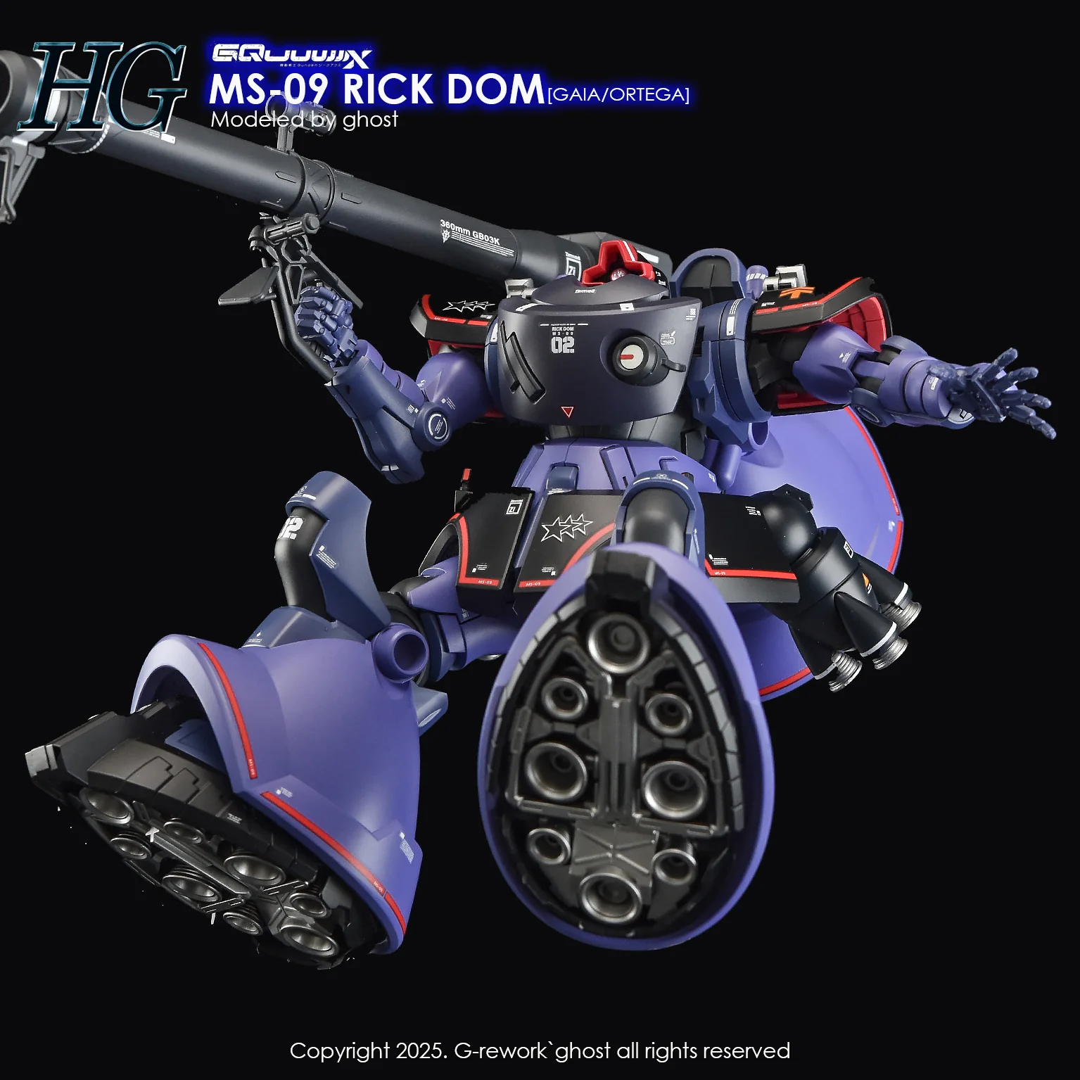 G-REWORK Decal H-GQ08 HG Rick Dom (GQX) - Image 17