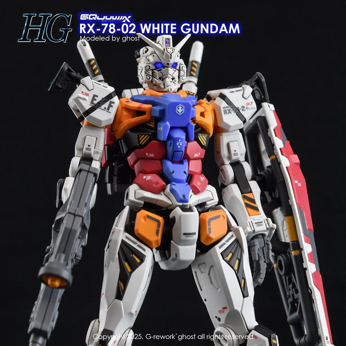 G-REWORK Decal H-GQ09 HG White Gundam - Image 11