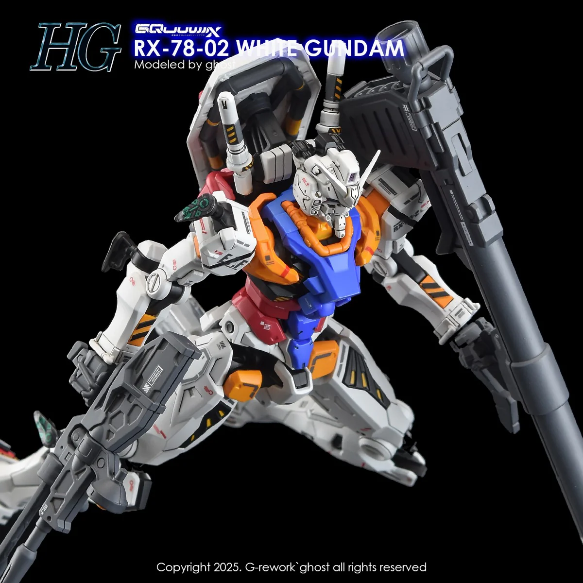 G-REWORK Decal H-GQ09 HG White Gundam - Image 16