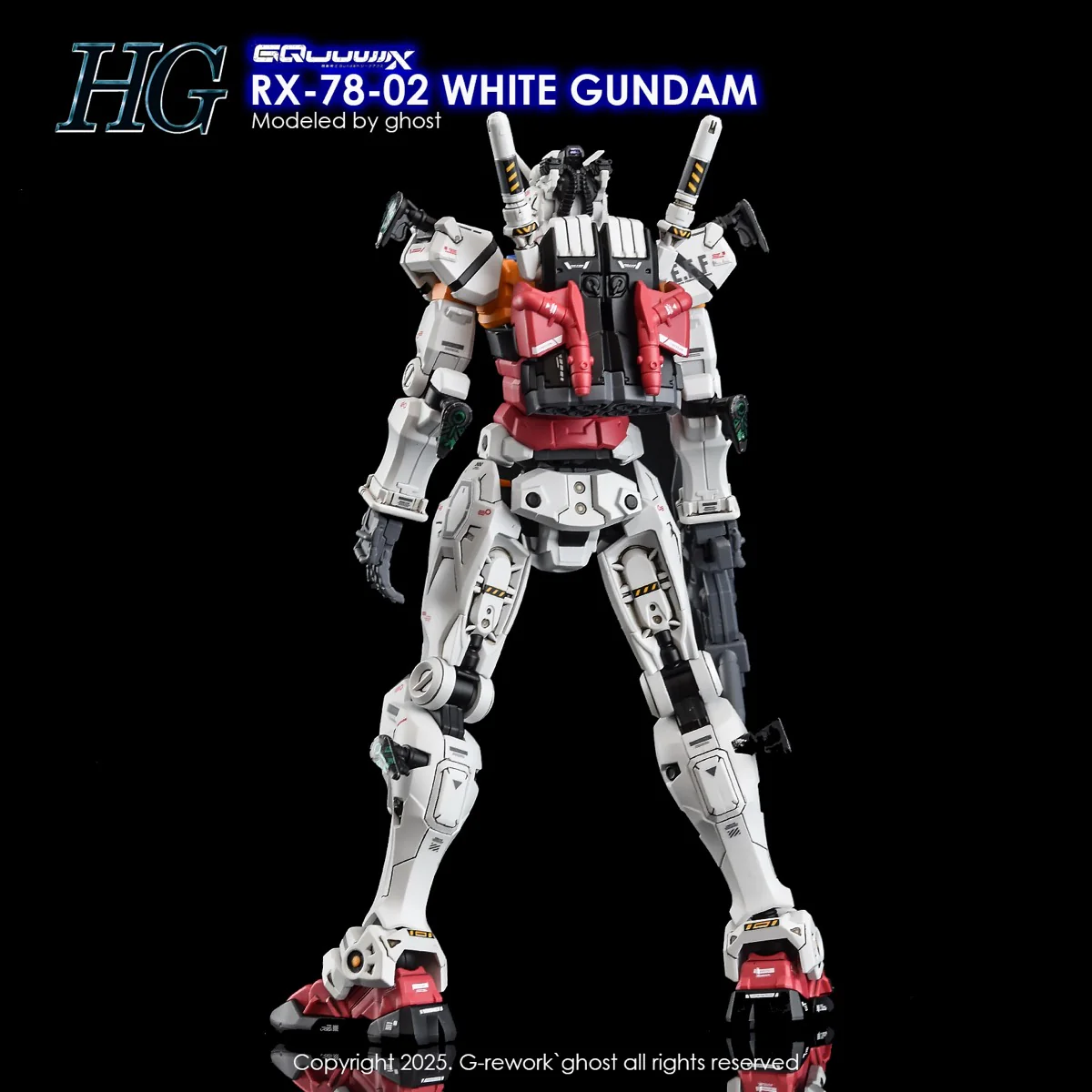 G-REWORK Decal H-GQ09 HG White Gundam - Image 6