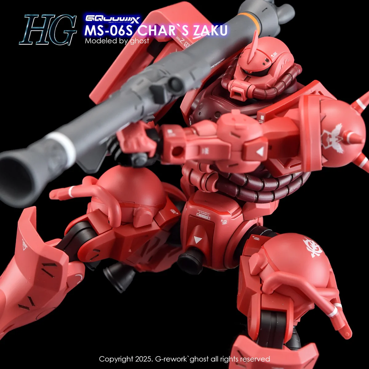 G-REWORK Decal H-GQ10 HG Char's Zaku (GQ Ver.) - Image 12