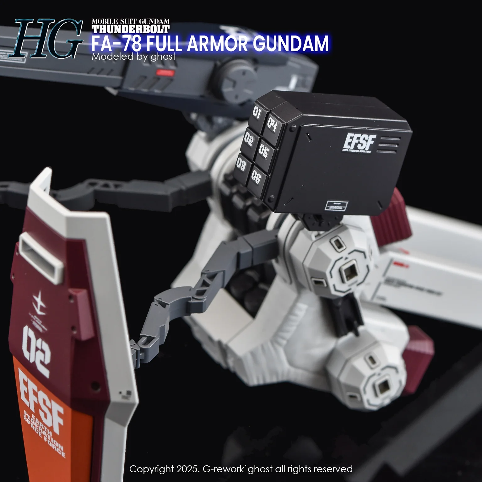 G-REWORK Decal H-TB01 HG Full Armor Gundam (Thunderbolt Ver.) - Image 11