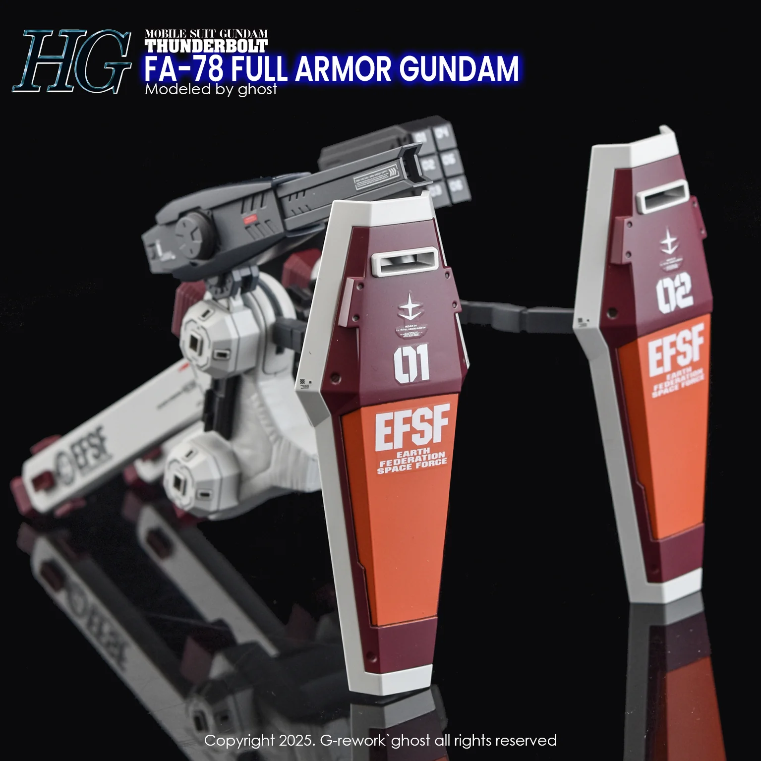 G-REWORK Decal H-TB01 HG Full Armor Gundam (Thunderbolt Ver.) - Image 12