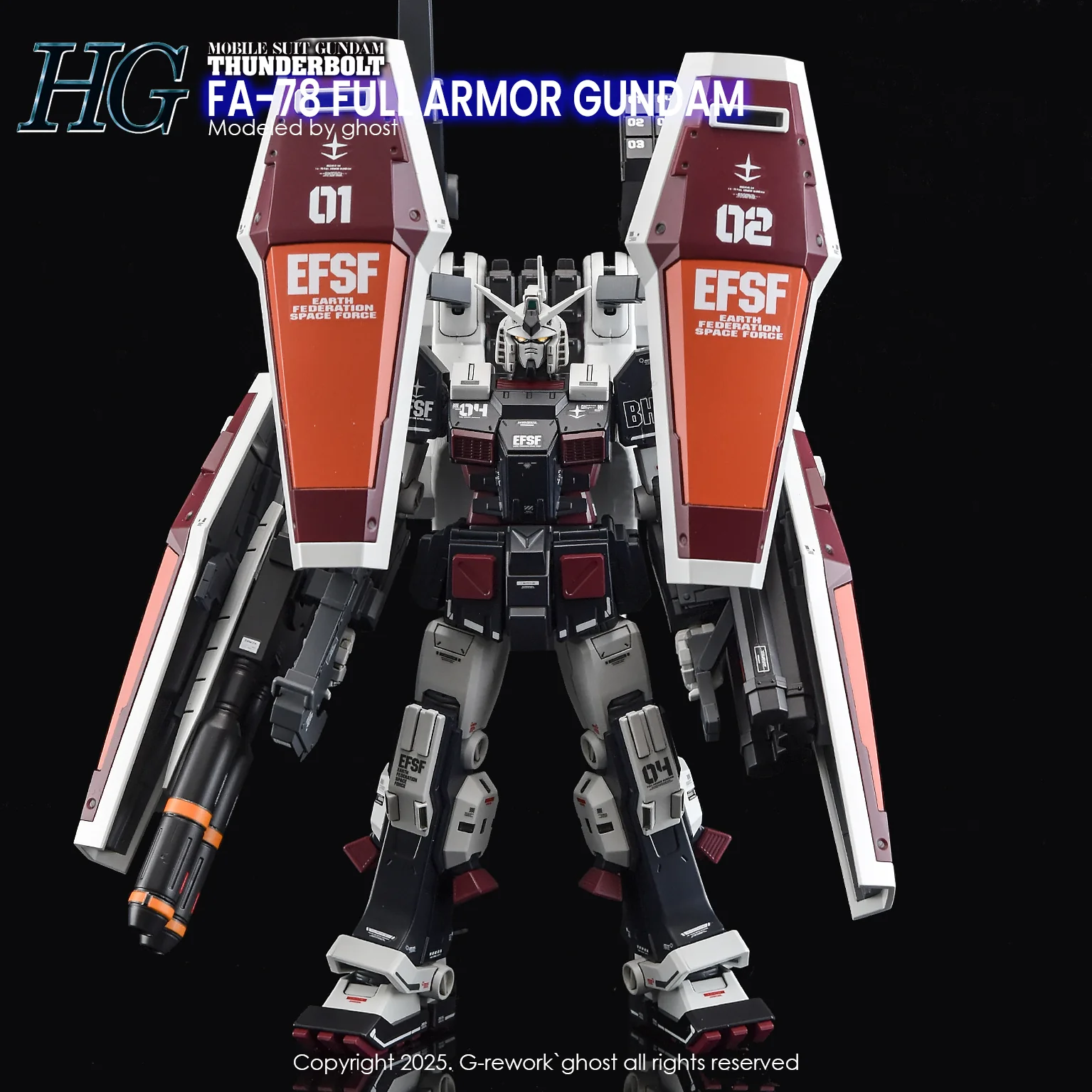 G-REWORK Decal H-TB01 HG Full Armor Gundam (Thunderbolt Ver.) - Image 13