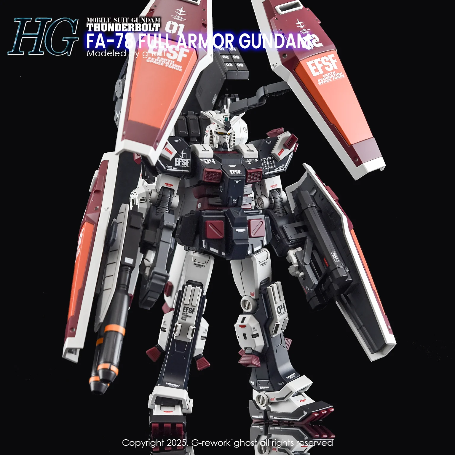 G-REWORK Decal H-TB01 HG Full Armor Gundam (Thunderbolt Ver.) - Image 14