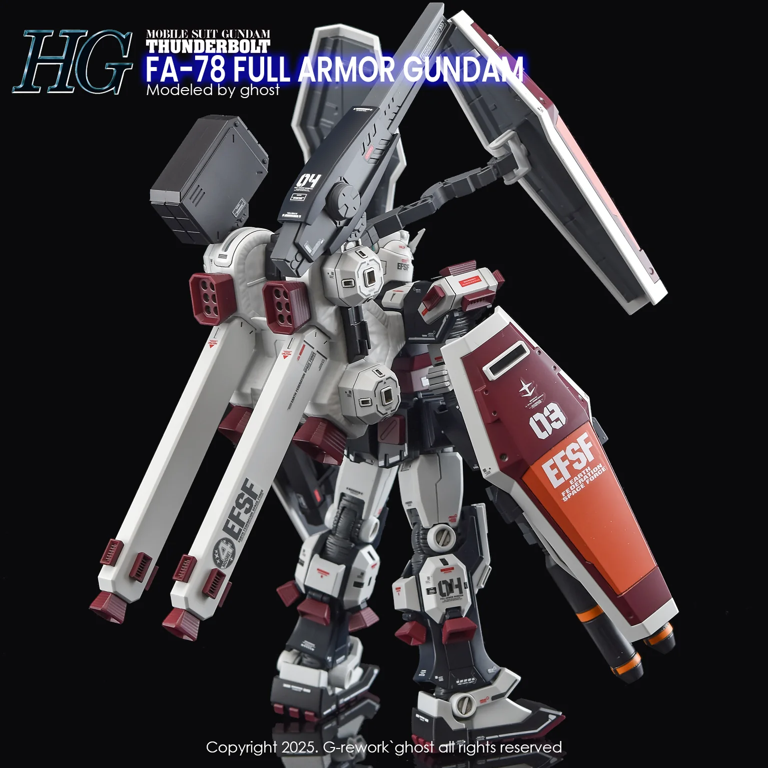 G-REWORK Decal H-TB01 HG Full Armor Gundam (Thunderbolt Ver.) - Image 15