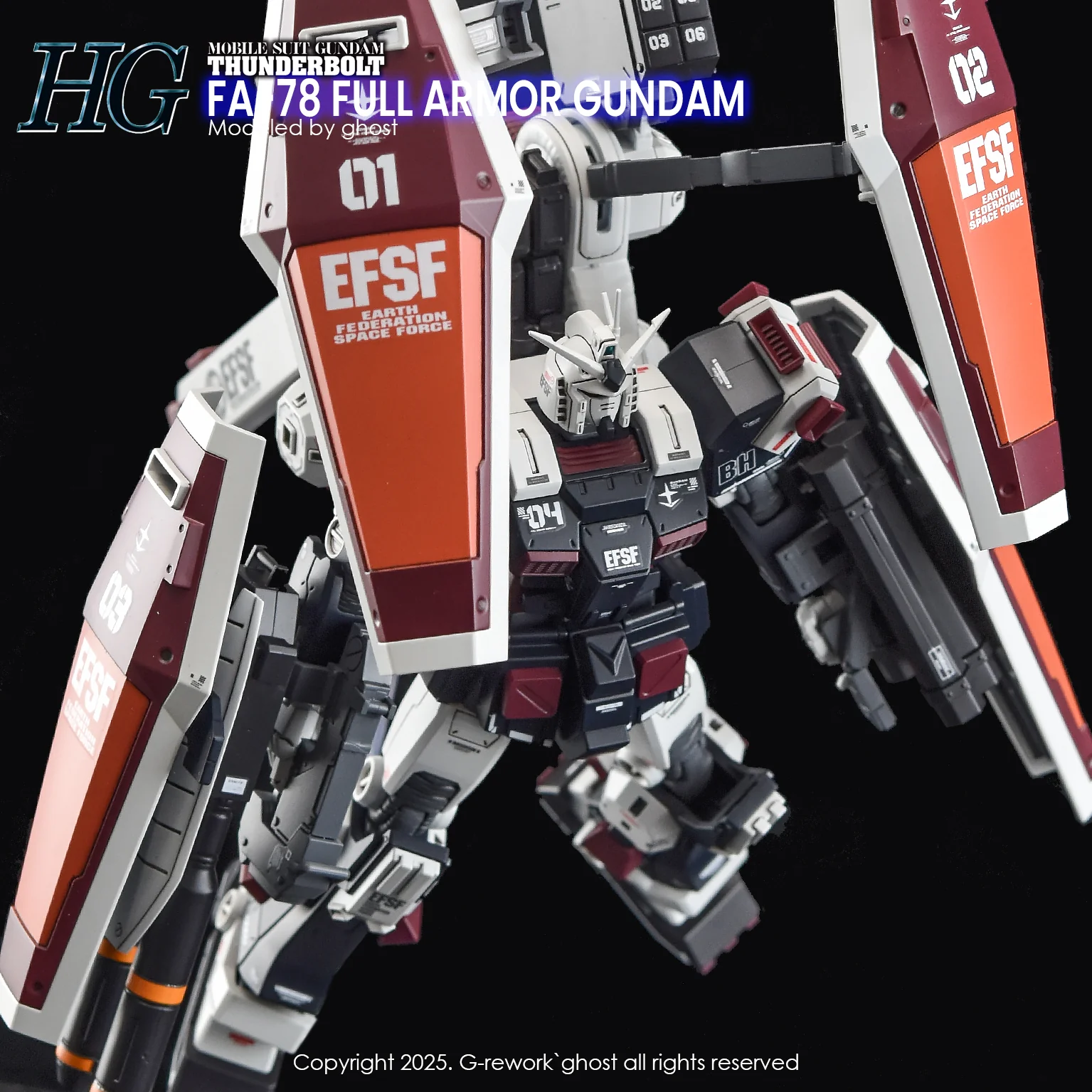 G-REWORK Decal H-TB01 HG Full Armor Gundam (Thunderbolt Ver.) - Image 17