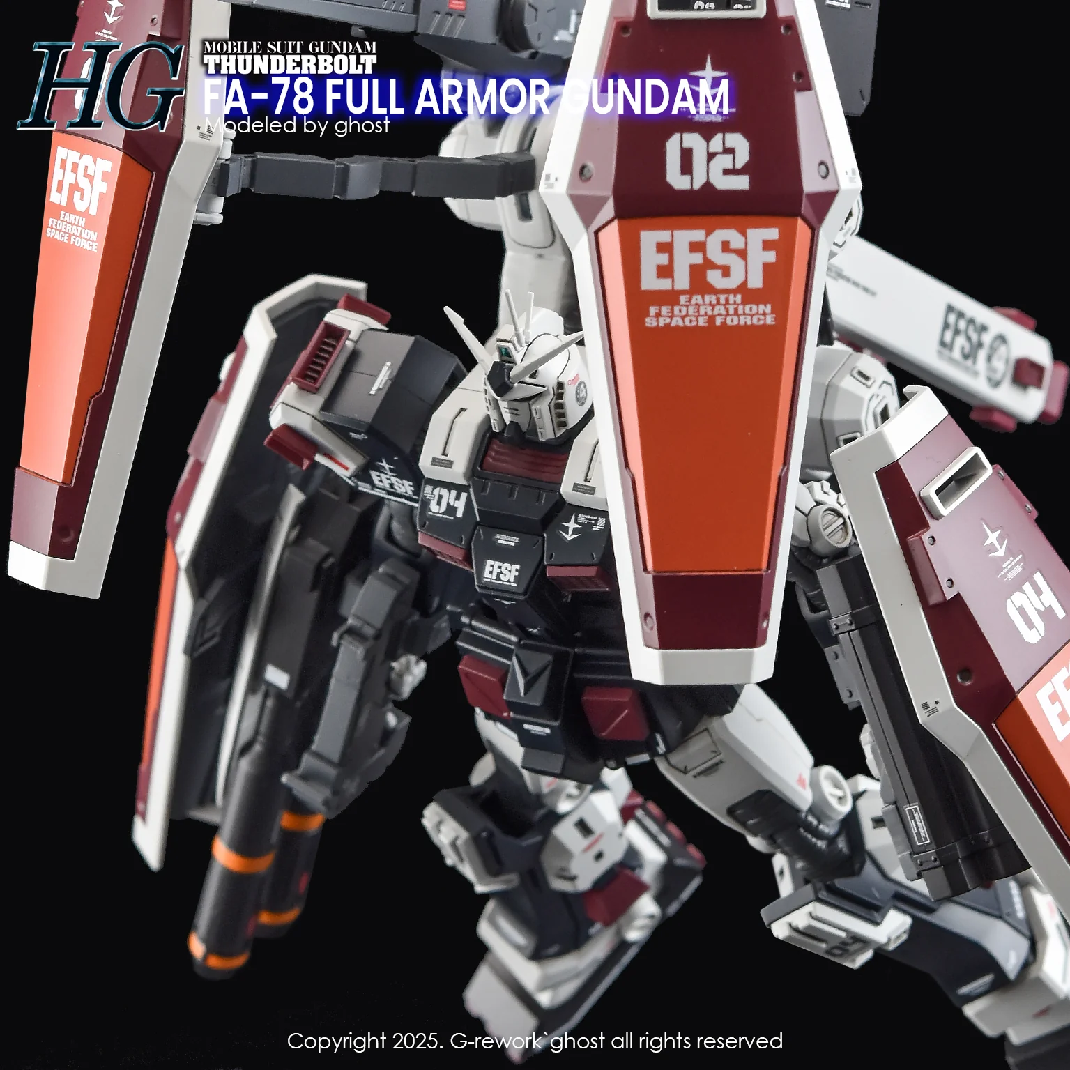 G-REWORK Decal H-TB01 HG Full Armor Gundam (Thunderbolt Ver.) - Image 18