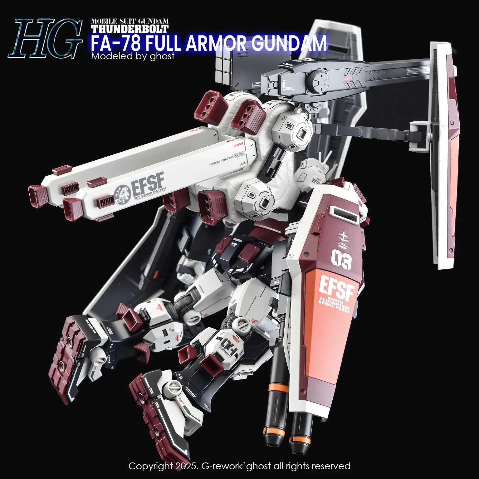 G-REWORK Decal H-TB01 HG Full Armor Gundam (Thunderbolt Ver.) - Image 20