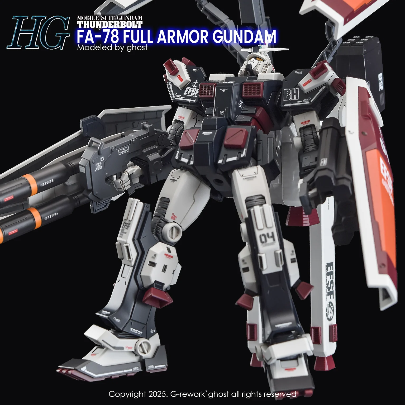 G-REWORK Decal H-TB01 HG Full Armor Gundam (Thunderbolt Ver.) - Image 21