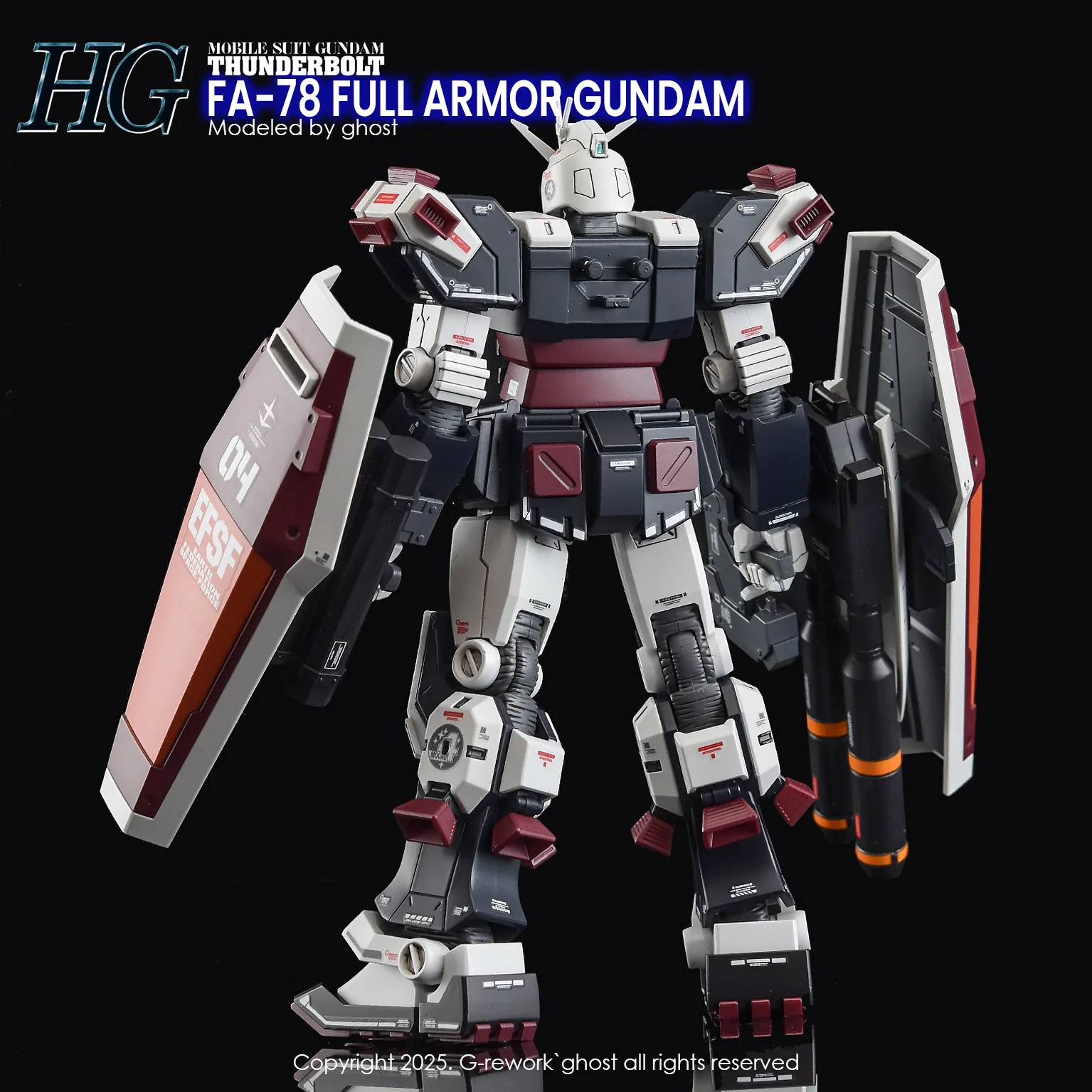 G-REWORK Decal H-TB01 HG Full Armor Gundam (Thunderbolt Ver.) - Image 6