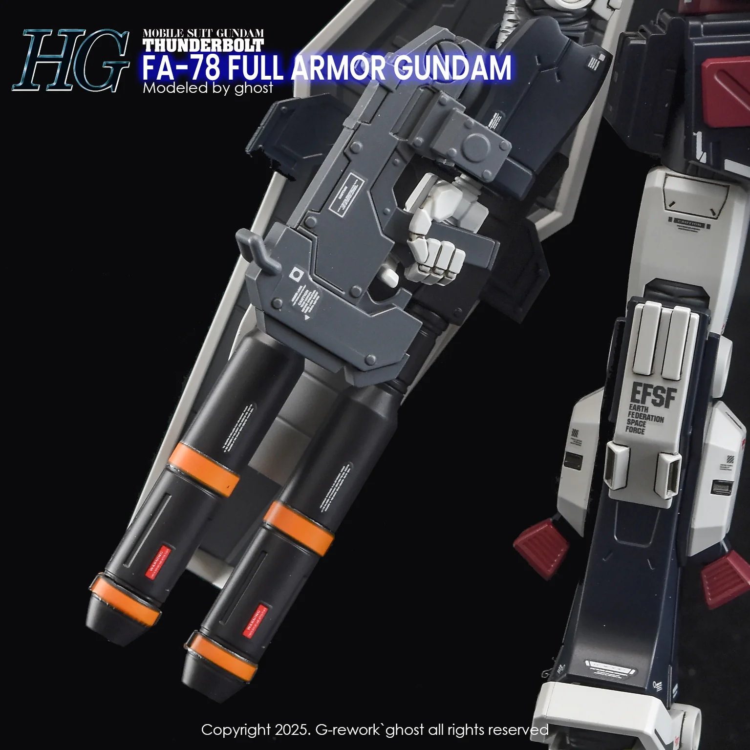 G-REWORK Decal H-TB01 HG Full Armor Gundam (Thunderbolt Ver.) - Image 8
