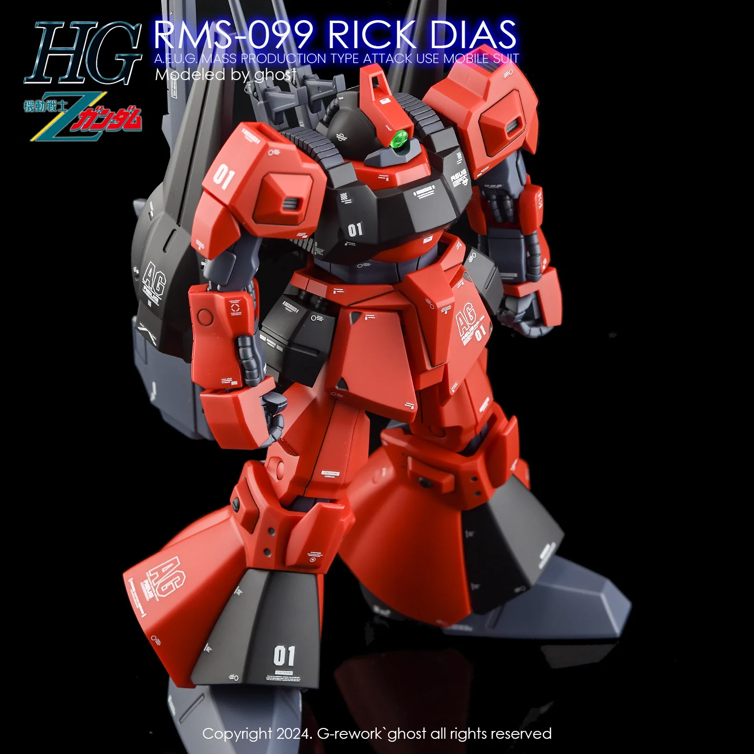 G-REWORK Decal H10 HGUC Rick Dias - Image 10