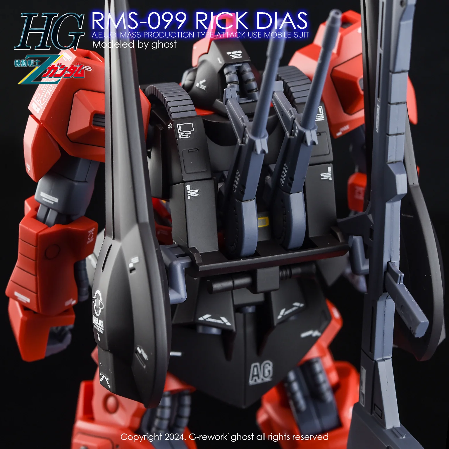 G-REWORK Decal H10 HGUC Rick Dias - Image 11