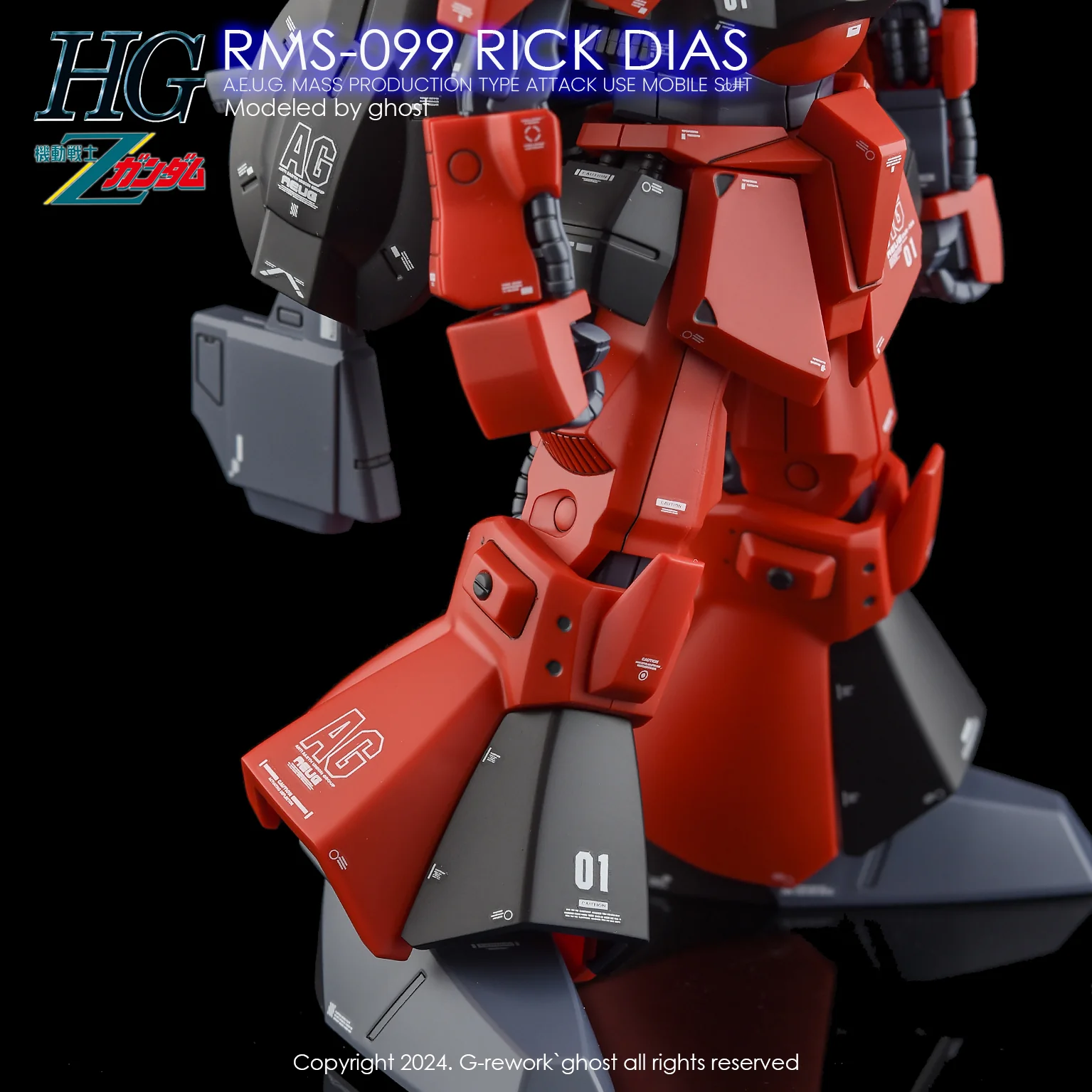 G-REWORK Decal H10 HGUC Rick Dias - Image 13
